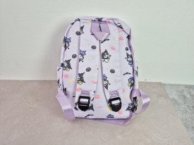 Mochila tela estampada chica